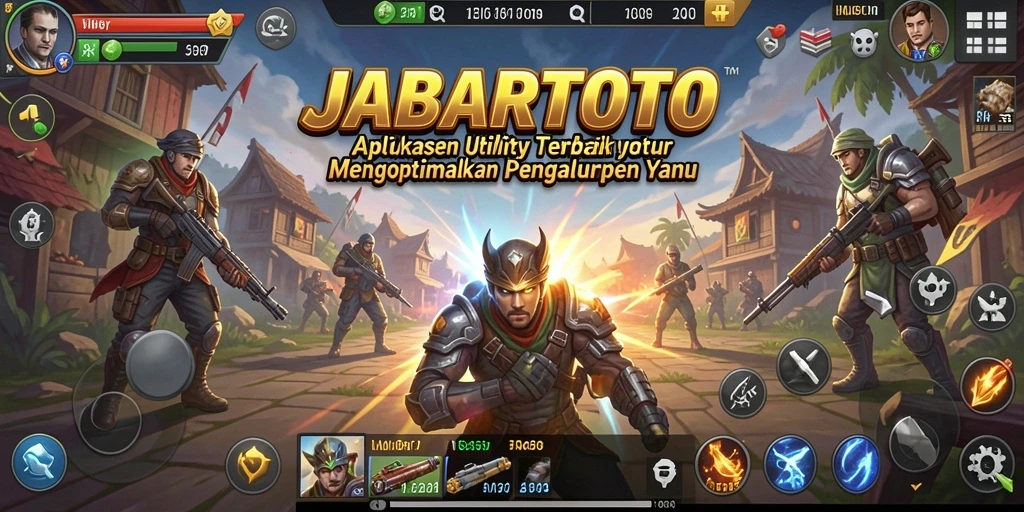 Tampilan antarmuka aplikasi JABARTOTO yang intuitif dan mudah dipahami.