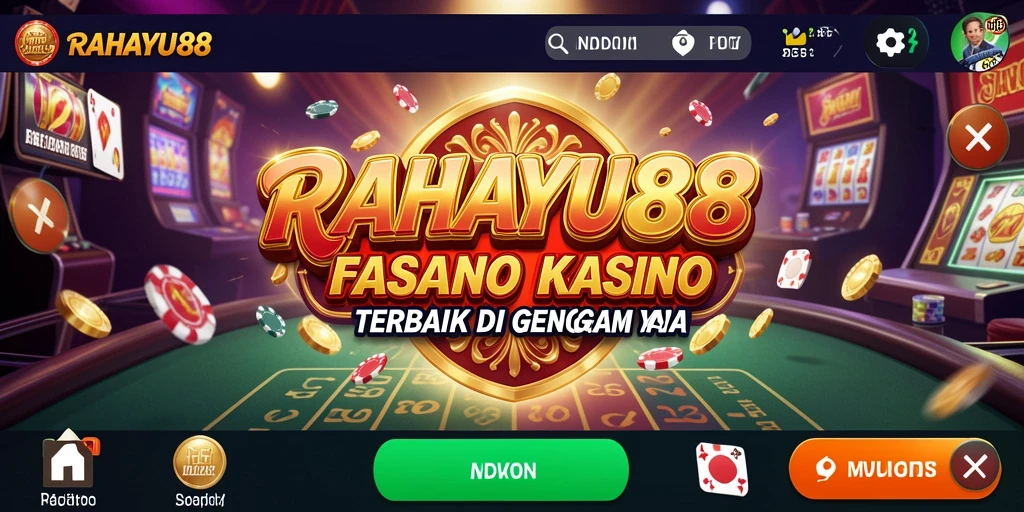 Screenshot RAHAYU88 menampilkan pengalaman bermain Kasino yang seru.